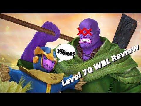 Thanos Level 70 (PVE WBL Review) - Marvel Future Fight
