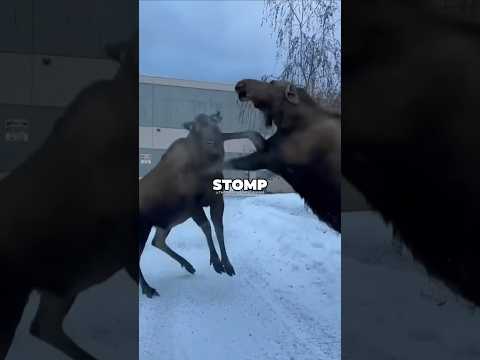 If You See a MOOSE in the Wild… RUN🏃‍♂️🤯
