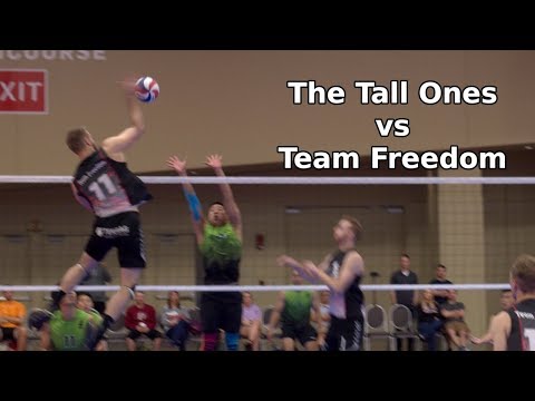 The Tall Ones vs Team Freedom - 2019 USAV Open Nationals Men's AA