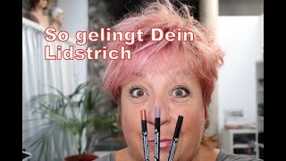 Ultimativer Tipp für den besten Eyeliner | so gelingt Dein Lidstrich | Augen Makeup ü50 |