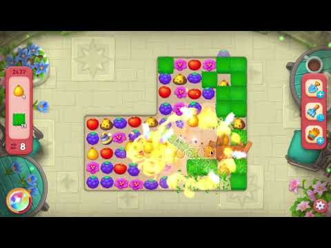 Gardenscapes hard level 2637 16 moves no boosters