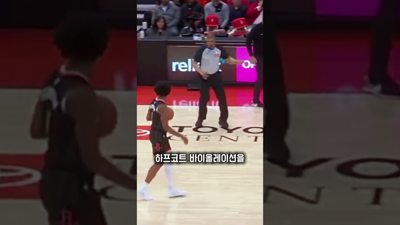 인바운드 패스인데 하프코트 바이올레이션?! 악명 높은 NBA 심판의 역대급 오심