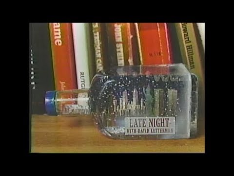 NBC Late Night With David Letterman (1989) Jason Alexandar