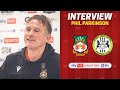 INTERVIEW | Phil Parkinson after Forest Green Rovers