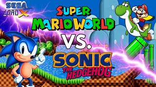 Mario vs. Sonic -The Great 1991 Mascot Showdown