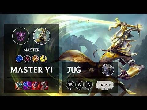 Master Yi Jungle vs Diana - EUW Master Patch 11.18