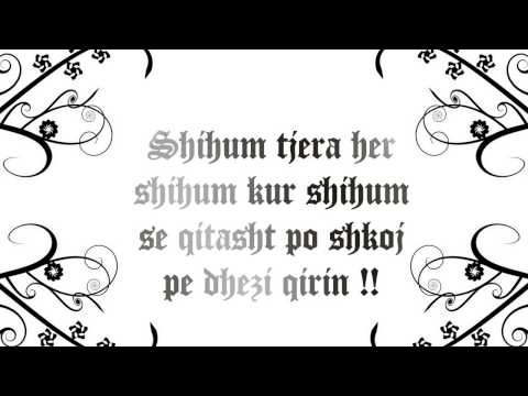 Dredha - Qysh e ka dhan ZOTI ( Lyric Video ) 2008