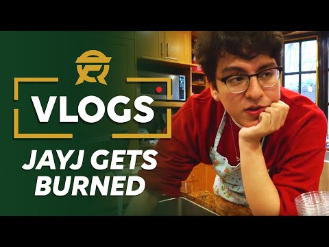 Chef JayJ impresses WildTurtle and Santorin with fire cooking skills | FLYVLOG