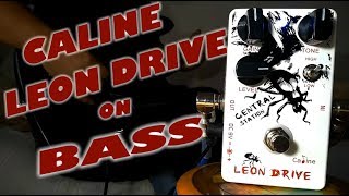 Video thumbnail for Caline CP-50 Leon Drive Central Station (Bass Demo) by Jo Bass