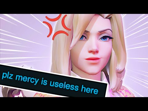 "Mercy is Useless" 😡 Grandmaster Mercy - Overwatch 2