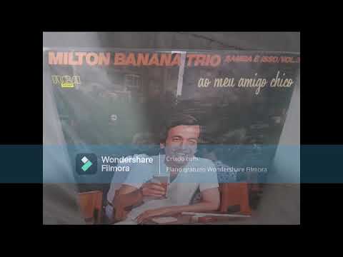 Lp Milton Banana Trio Samba é Isso Vol 3 de 1982