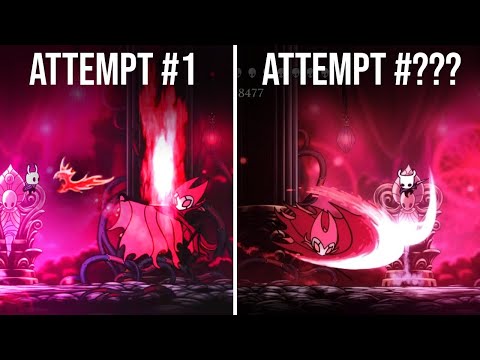 Radiant Nightmare King Grimm - First VS Last Attempt [Hollow Knight] [NKG]