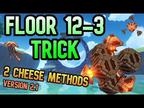 2 CHEESE Strats for Spiral Abyss 12-3 Second Half - Genshin Impact