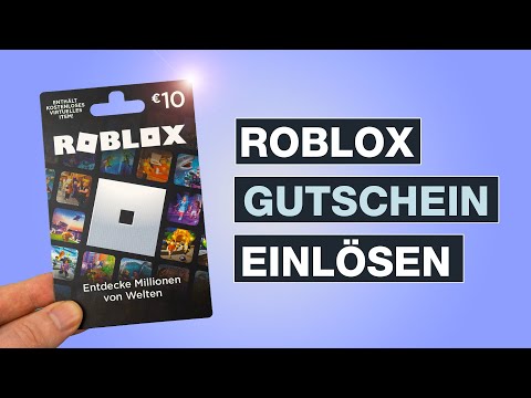 Redeem Roblox voucher | Top up credit with card & code | German tutorial – Testventure
