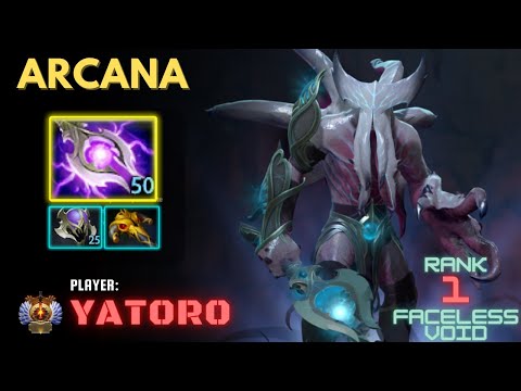NEW ARCANA Faceless Void Gameplay by Yatoro - Watch & Learn Dota 2 from Top MMR Players