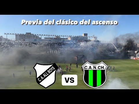 RECIBIMIENTO EXPLOSIVO DE ALL BOYS!!! (NO SE VE NADA) | All Boys 3 - 0 Nueva Chicago