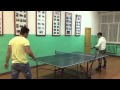 Айрат Сафин и DJ Radik играют в пинг-понг в сельском клубе 