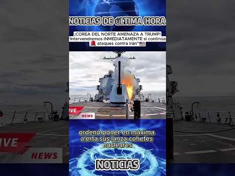 Corea del norte amenaza a Trump dicen que van a intervenir inmediatamente #trump #coreadelnorte