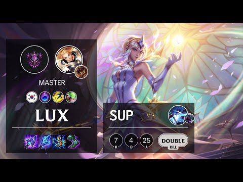 Lux Support vs Xerath - KR Master Patch 11.15