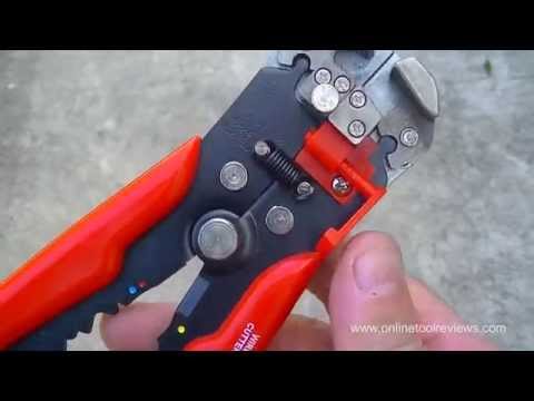 Neiko 01924A Auto Adjusting Wire Stripper Review - Full HD 1080p