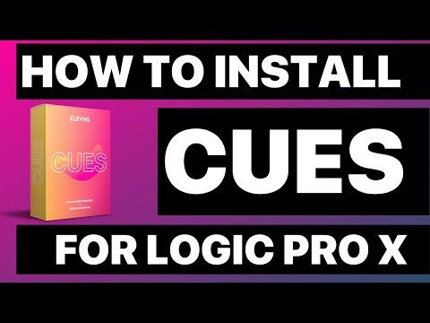 How to Install CUES for Logic Pro X