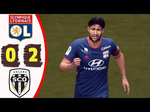 Olympique Lyonnais - Angers SCO 2-0 - 16/8/2019 All Goals & Highlights HD | Fortval Games