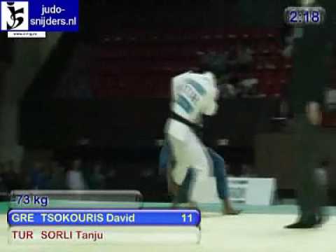 Judo 2009 Yerevan: Tsokouris (GRE) - Sorli (TUR) [-73kg].