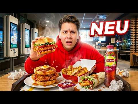 MCDONALD'S DOESN'T STOP! Testing 9 new products 😮