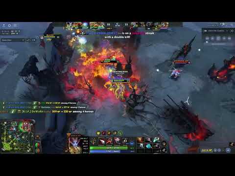 Dota 2 2023 Queen of Pain Rampage
