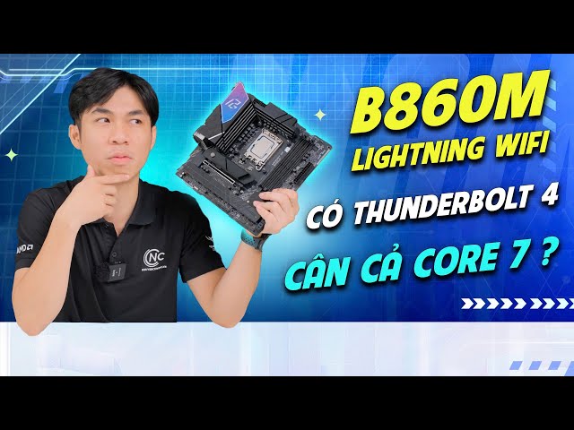 Mainboard ASROCK Phantom Gaming B860M Lightning WiFi