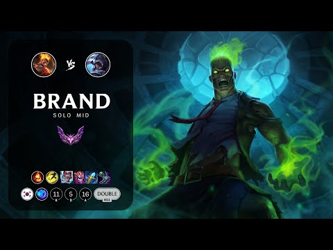 Brand Mid vs Talon - KR Master Patch 13.13