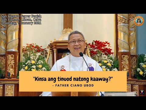 Homily ni Father Ciano Ubod (01/07/2021) Thursday