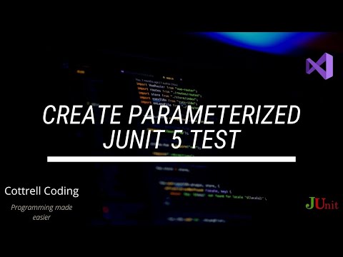 Create parameterized test with JUnit 5