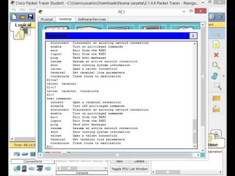 2 1 4 8 Packet Tracer   Navigating the IOS