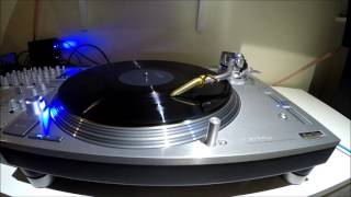 Jon Hopkins - Form By Firelight vinyl record on Technics SL-1200GAE