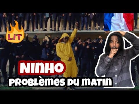 | French Rap Reaction |Ninho - Problèmes du matin (Clip officiel)
