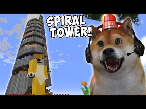 Obit - OBIT COBAIN PARKOUR TOWER SPIRAL!!  | Minecraft Indonesia