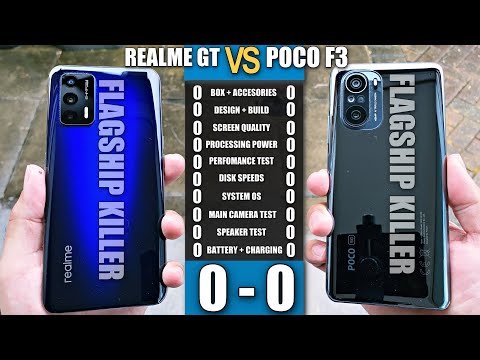 REALME GT vs POCO F3 - Ultimate Smartphone Comparison! Clash of the Flagship Killers!
