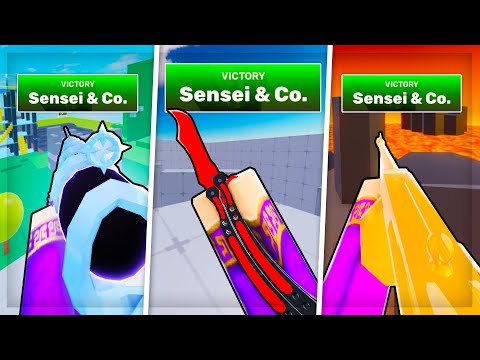 Winning with EVERY NEW SKIN in Roblox Rivals! (Case 3)