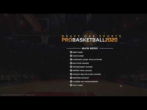 Draft Day Sports: Pro Basketball 2020 - First Look!!! thumbnail