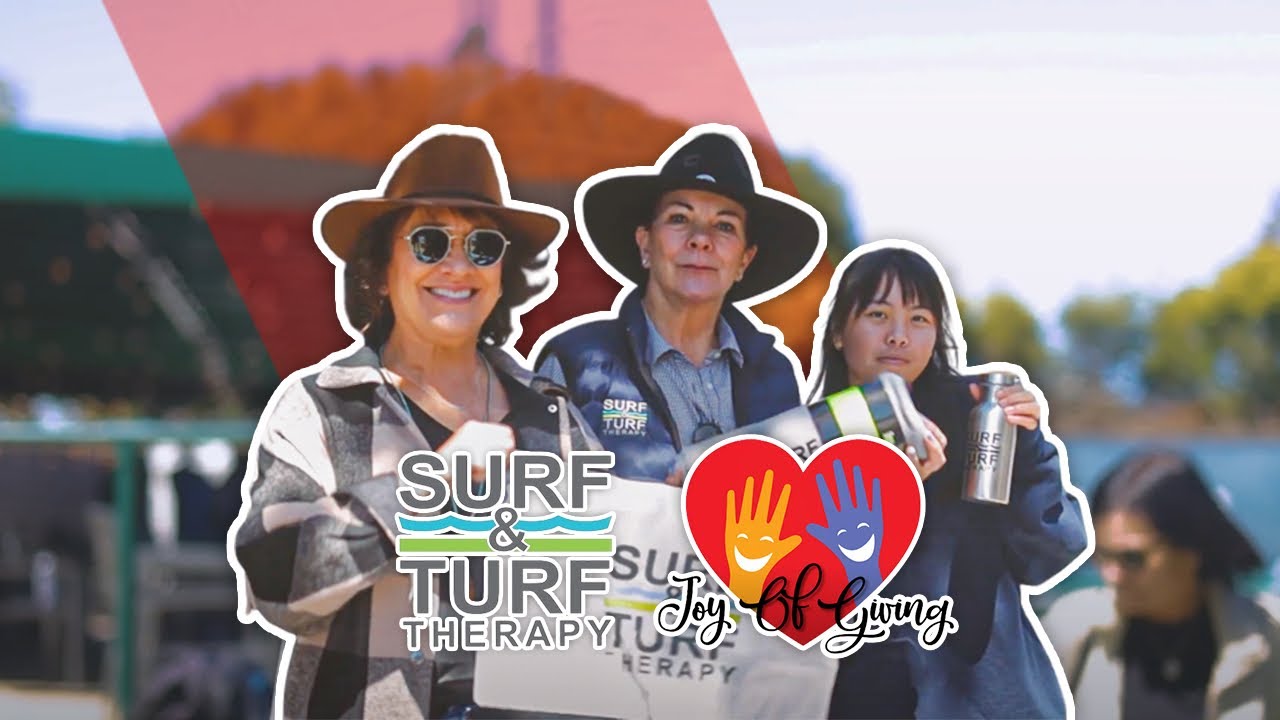 Better Lives Through Non-Traditional Therapy: Surf & Turf Therapy | The Joy of Giving