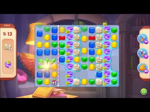 Homescapes Level 11863 - NO BOOSTERS 🏠 | SKILLGAMING ✔️