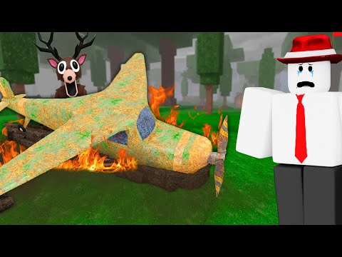 ROZBIŁEM Się SAMOLOTEM w 99 Nocy w Lesie..