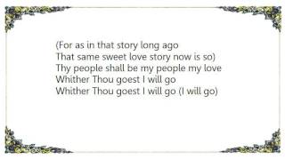 George Morgan - Whither Thou Goest Lyrics