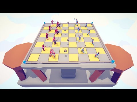 TOURNAMENT ON THE CHESS BOARD ♟️ | Totally Accurate Battle Simulator TABS