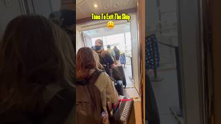 Sad Goodbye 😢 | Leaving Carnival Firenze at the End of the Cruise 🚢#travel #shorts #cruise