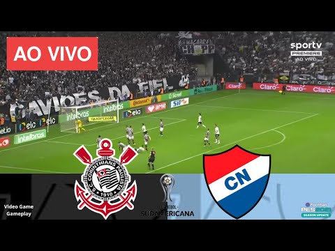 Corinthians x Nacional-PAR AO VIVO COM IMAGENS | Copa Sulamericana 2024