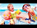 Baby Born Doll Baby Bianca Swim In The Sea Videos For Kids Sand Games With Baby Dolls Toys