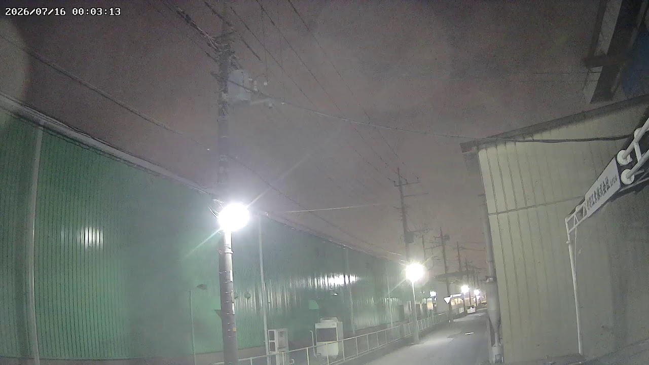 Live webcam view of Edo District Street Monitor