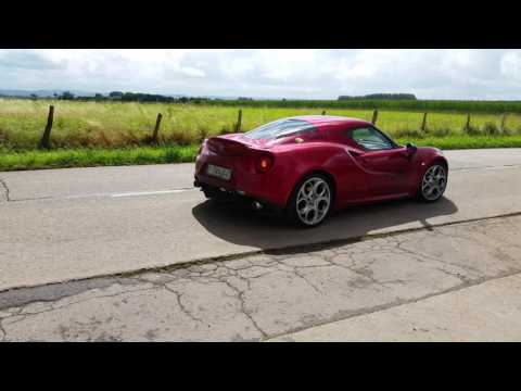 Alfa romeo 4c sound 4k